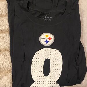 Nike Black Steelers Graphic Tee